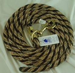 Nylon Lead Rope - Multi-Color -Western Tack Outlet Store 091050 nylon lead rope light hair 64666 62001.1527294821