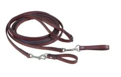 Tory Leather Long Draw Reins - Snap + Loop