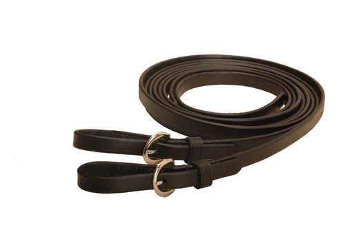 Tory 1-Ply Split Reins With Buckles - 5/8" X 7 Ft 3 Tory 1-Ply Split Reins With Buckles - 5/8" X 7 Ft - Image 3