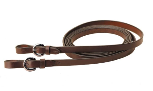 Tory 1-Ply Split Reins With Buckles - 5/8" X 7 Ft 1 Tory 1-Ply Split Reins With Buckles - 5/8" X 7 Ft