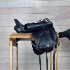 Used Albion SLK Dressage Saddle 17.5/MW -Western Tack Outlet Store 329 R Flap 60746.1686181176