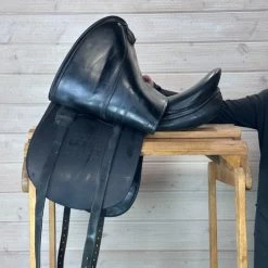Used Stubben Portos Dressage Saddle 17.5/MW -Western Tack Outlet Store 330 L Flap 89169.1686181817