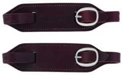 Weaver Leather Weaver Ken McNabb Buckle Slobber Straps -Western Tack Outlet Store 501560kmnslobberstrapcynrose 66466 96240.1537225238