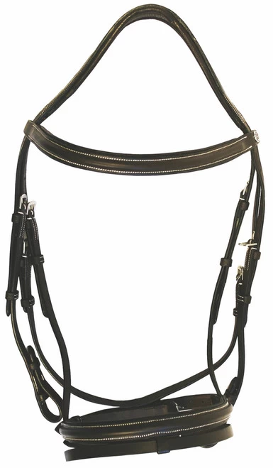 HDR Pro Monocrown Plain Raised Flash Bridle 6 HDR Pro Monocrown Plain Raised Flash Bridle - Image 6