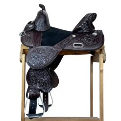Circle Y Fischer Daisy Treeless Barrel Saddle 1308 -Western Tack Outlet Store Fischer Treeless Daisy Barrel walnut 13.5 med circle y 40612.1687907606