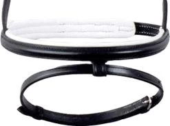 Bobby's English Tack Padded Flash Cavesson Noseband