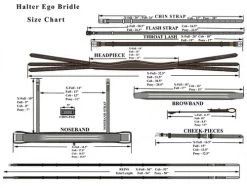 Halter Ego Munich Navy Floral Snaffle Bridle -Western Tack Outlet Store bridle size guide halter ego 76659.1682639020
