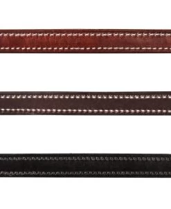 Mary's British Leather Halter With Solid Brass Hardware -Western Tack Outlet Store british halter leather colors swatch walsh 89387.1685668560
