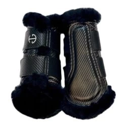 Halter Ego Brushing Boots -Western Tack Outlet Store brushing boots blk blk hero CARBON TECH BRUSHING halter ego 57940.1682645213