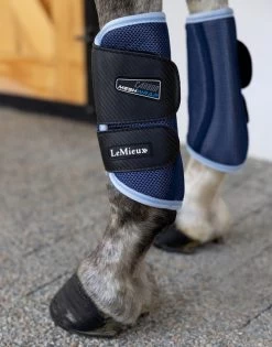LeMieux Carbon Mesh Wrap Boots -Western Tack Outlet Store carbon mesh wrap boots mist lifestyle IT03092004 lemieux 63773.1685566229