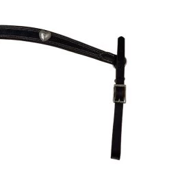 Buckaroo Leather Heart Concho Breast Collar -Western Tack Outlet Store contour 1.5in bc heart tug buckaroo 42484.1674936263