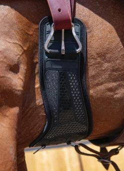 Professional's Choice VenTECH Contour Cinch Neoprene -Western Tack Outlet Store contour cinch black on horse PC 51019.1658018893