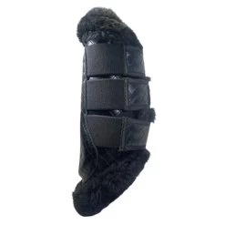 Kingsland Darrel Protection Boots -Western Tack Outlet Store darrel protection boots front black 2360433932 kingsland 29563.1675735846