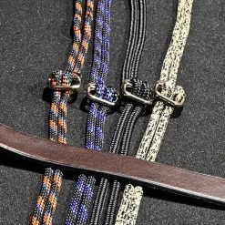 In Horse We Trust Draw Reins 18 In Horse We Trust Draw Reins -Western Tack Outlet Store draw reins havanna leather with colors in horse we trust 30435.1649435492
