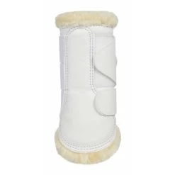 LeMieux Fleece Lined Brushing Boots 21 LeMieux Fleece Lined Brushing Boots -Western Tack Outlet Store fleece lined brushing boots white side 8950 lemieux 01933.1636831266