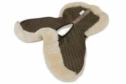 Fleeceworks Sheepskin PJ Wither Relief Half Pad -Western Tack Outlet Store fleeceworks butterfly pj half pad 1 60564.1593371604