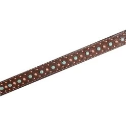 Martin Saddlery Floral Dots Breast Collar -Western Tack Outlet Store floral dots breast collar choco dots BC15021EFSCR martin 72006.1616888694