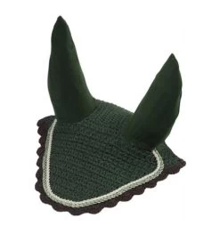 USG Fly Bonnets -Western Tack Outlet Store fly veil dark green brown usg 09652.1589058243
