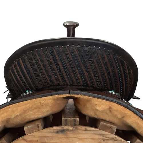 Alamo Saddlery Geo Aztec Barrel Saddle 2 Alamo Saddlery Geo Aztec Barrel Saddle - Image 2