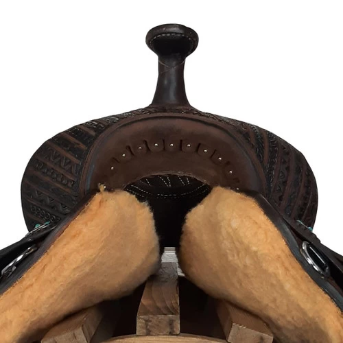 Alamo Saddlery Geo Aztec Barrel Saddle 4 Alamo Saddlery Geo Aztec Barrel Saddle - Image 4