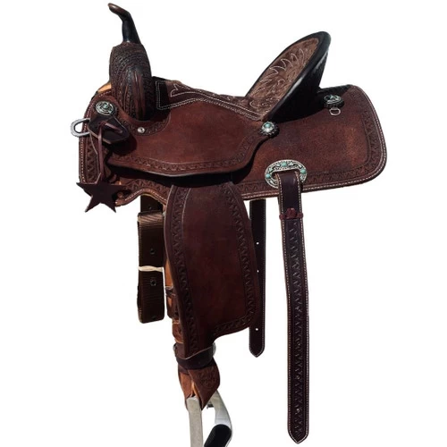 Alamo Saddlery Geo Aztec Barrel Saddle 6 Alamo Saddlery Geo Aztec Barrel Saddle - Image 6