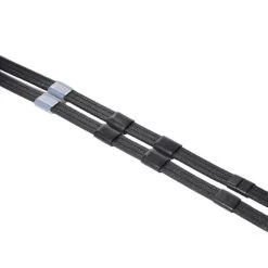 In Horse We Trust Howlett Training Aid Reins -Western Tack Outlet Store howlett reins black IHWT 83508.1609445827