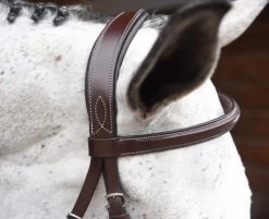Red Barn Indio Hunter Bridle -Western Tack Outlet Store indio bridle padded crown 512402 red barn 69827.1684372465