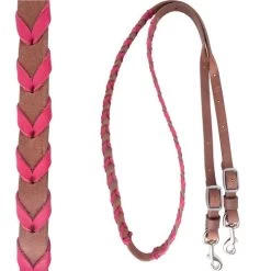 Martin Saddlery Laced Barrel Rein -Western Tack Outlet Store laced barrel rein pink br34blpl martin saddlery 08472.1561063918
