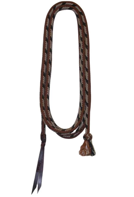 Double Diamond Buck Brannaman Parachute Cord Mecate 9/16" X 22 FT 1 Double Diamond Buck Brannaman Parachute Cord Mecate 9/16" X 22 FT