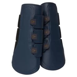 Horze Noir Brushing Boots -Western Tack Outlet Store noir brushing boots navy pair 19254 VDB horze 86786.1654206781