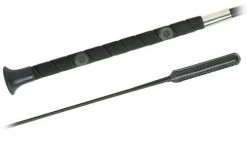 FLECK Nylon Dressage Whip With Nubuck Wrapped Grip