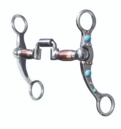 Professional's Choice Turquoise Dot Shank Hinged Port