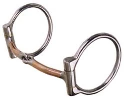 Reinsman Offset Copper D Ring Snaffle