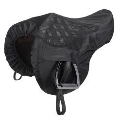 LeMieux Waterproof Ride On AP/CC & Dressage Saddle Covers -Western Tack Outlet Store ride on cc saddle cover black front 5382 lemieux 37604.1636829627