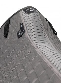 LeMieux Self-Cool Close Contact Square Pad -Western Tack Outlet Store self cooling cc polar grey detail 4854 lemieux 42126.1670554277