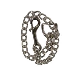 Stud Chains - 24" And 30" -Western Tack Outlet Store stud chain nickel 24in 196270 partrade 89073.1672252834