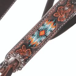 Circle Y Sunset Beaded Filigree Brow Headstall -Western Tack Outlet Store sunset beaded brow headstall vintage cheek X0216 500V circle y 51087.1569448834