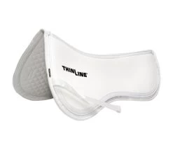 ThinLine Trifecta Half Pad 8 ThinLine Trifecta Half Pad -Western Tack Outlet Store trifecta pad cotton white front 7306 thinline 56067.1673915456