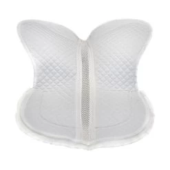 ThinLine Trifecta Half Pad With Sheepskin Rolls -Western Tack Outlet Store trifecta with rolls half pad white underside 7416 thinline 88772.1626814645