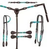 Circle Y Turquoise Round Up Wither Strap
