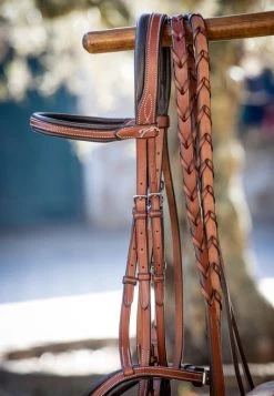 PÉNÉLOPE Pénélope US Laced Reins -Western Tack Outlet Store us laced reins with bridle hazelnut sized 301 636 317 penelope 18291.1688773919