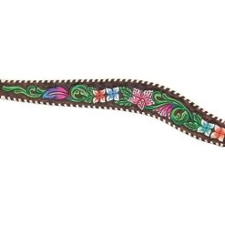 Circle Y Vibrant Garden Breast Collar -Western Tack Outlet Store vibrant flower breast collar multicolor front 1001 23 SC circle y 54399.1613176214