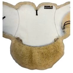 Fleeceworks Sheepskin Western Seat Saver Deluxe + Cantle